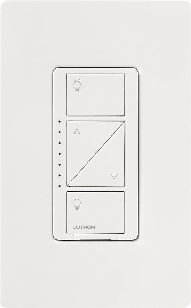 Lutron Caseta PD-10NXD-WH Caséta Wireless C.L In-Wall Dimmer PRO, Dimmable CFL & LED, Incandescent/Halogen/MLV, 120 V