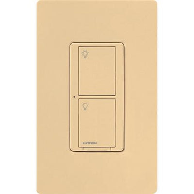 Lutron Caseta Original Smart Switch, 6A Light or 3.6A Fan, Neutral Required, 120V, PD-5ANS-IV, Ivory