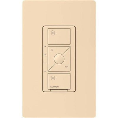 Lutron Caseta Smart Fan Speed Control, 120V, 1.5A, Ivory, PD-FSQN-IV