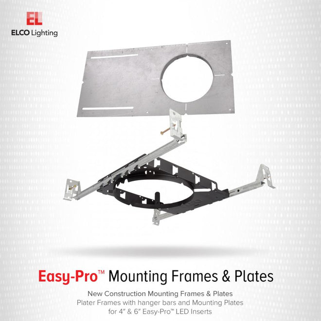 Elco Lighting 8" MOUNTING PLATE FOR LED PANEL LGTS  -  EMP8