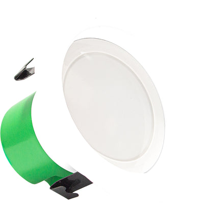 Westgate Mfg RDL4 Recessed Downlight, 8W, 650 lm, CCT Selectable, CRI90, Wet Location, Matte White, RDL4-MCT5-WP