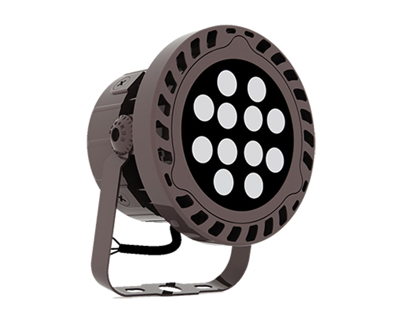 Westgate Mfg Smart RGBW Flood Light, 36W, 120-277V, 60° Lens, TC-FL-36W-RGBW-BT-BR