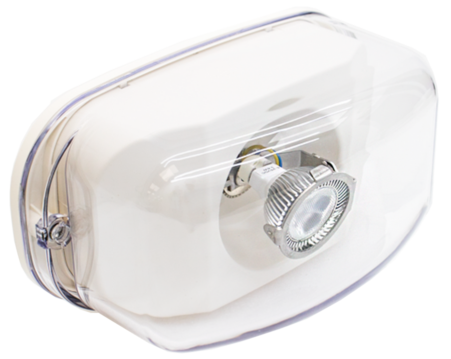 Westgate Mfg NEMA 4X LED Remote Head, 3.3W, 6–12V DC, White, Double, RHN4X-2W
