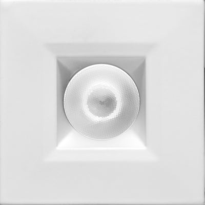Elco Lighting Oak System Trim Ring, 1 In., Round, All White, RM11W