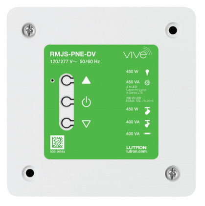 Lutron Vive PowPak Phase Select Dimming Module, 120/277V, RMJS-PNE-DV