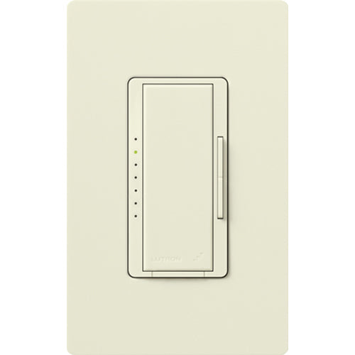 Lutron RadioRA 2 Dimmer, 1000W, 120V, Incandescent/Halogen, Biscuit, RRD-10D-BI