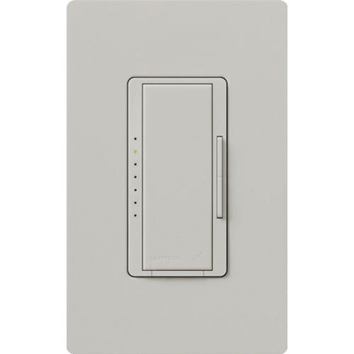 Lutron RadioRA 2 Dimmer, 1000W, Incandescent/Halogen, 120V, Multi-location, Palladium, RRD-10D-PD