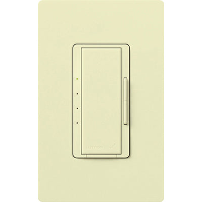 Lutron Maestro RF Fan Control for RA2 Select/RA3 Systems, 2A Ceiling Fan, Single Pole/Multi-Location, Neutral Required, 120V, RRD-2ANF-AL, Almond