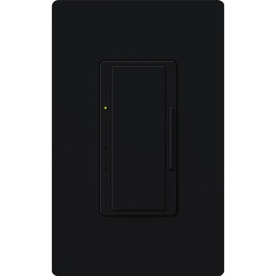 Lutron Maestro RF Fan Control for RA2 Select/RA3 Systems, 2A Ceiling Fan, Single Pole/Multi-Location, Neutral Required, 120V, RRD-2ANF-BL, Black