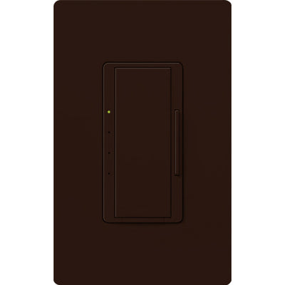 Lutron Maestro RF Fan Control for RA2 Select/RA3 Systems, 2A Ceiling Fan, Single Pole/Multi-Location, Neutral Required, 120V, RRD-2ANF-BR, Brown