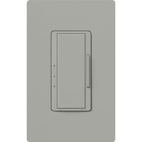 Lutron Maestro RF Fan Control for RA2 Select/RA3 Systems, 2A Ceiling Fan, Single Pole/Multi-Location, Neutral Required, 120V, RRD-2ANF-GR, Gray