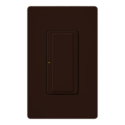 Lutron RadioRA 2 Switch, 8A, 120V, Brown, RRD-8ANS-BR