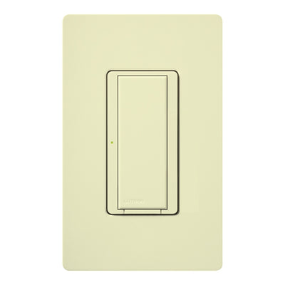 Lutron RadioRA 2 Two-Wire Switch, 8A, 1/10 HP, Almond, RRD-8S-DV-AL