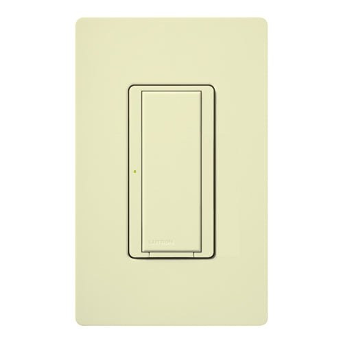 Lutron RadioRA 2 Two-Wire Switch, 8A, 1/10 HP, Almond, RRD-8S-DV-AL
