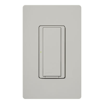 Lutron RadioRA 2 Two-Wire Electronic Switch, 8A, 1/10 HP, Palladium, RRD-8S-DV-PD