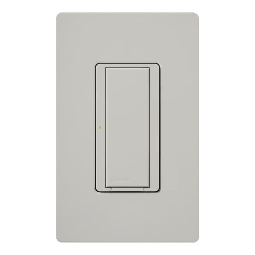 Lutron RadioRA 2 Two-Wire Electronic Switch, 8A, 1/10 HP, Palladium, RRD-8S-DV-PD