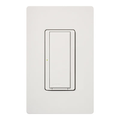 Lutron RadioRA 2 Two-Wire Electronic Switch, 8A, 1/10 HP, White, RRD-8S-DV-WH