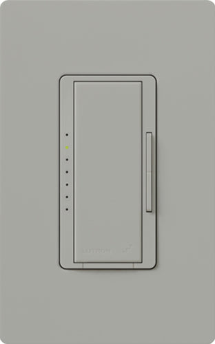 Lutron RadioRA 2 PRO LED+ Dimmer, 250W LED, 120V, Gray, RRD-PRO-GR