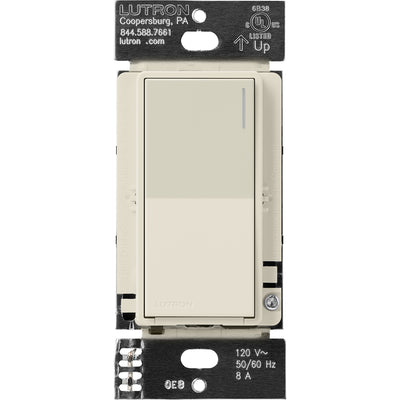 Lutron RadioRA 3 Sunnata RF Neutral Switch, 8A, Pumice, RRST-8ANS-PM
