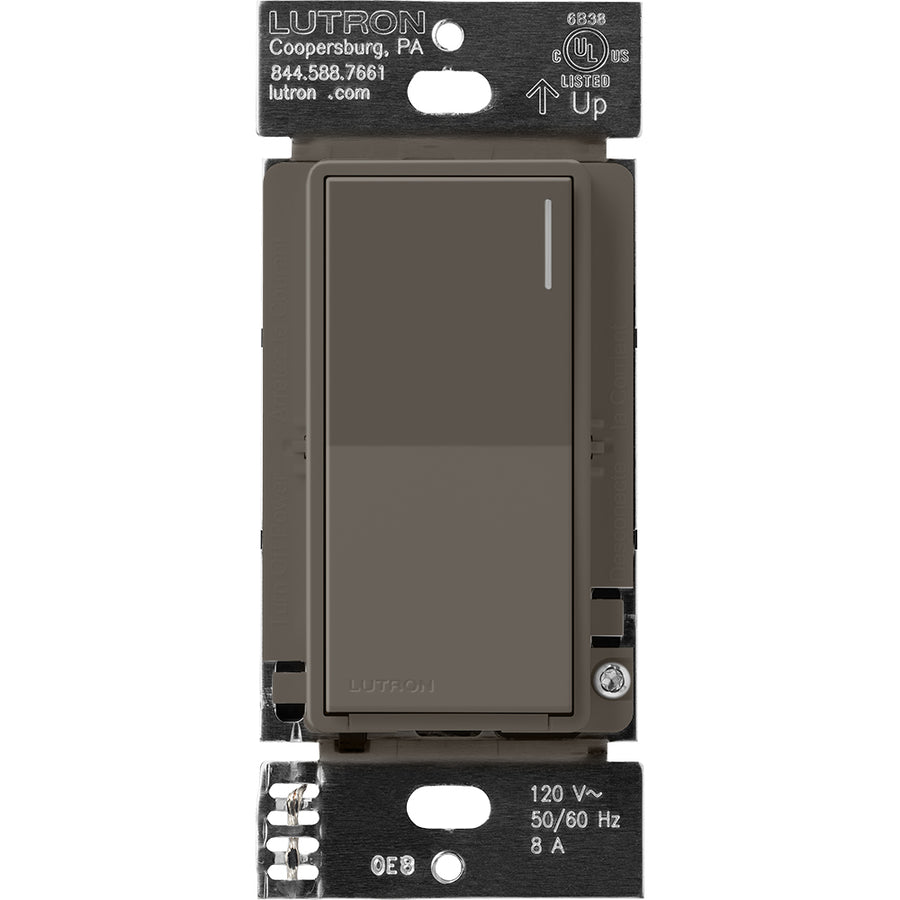 Lutron RadioRA 3 Sunnata RF Neutral Switch, 8A, Truffle, RRST-8ANS-TF