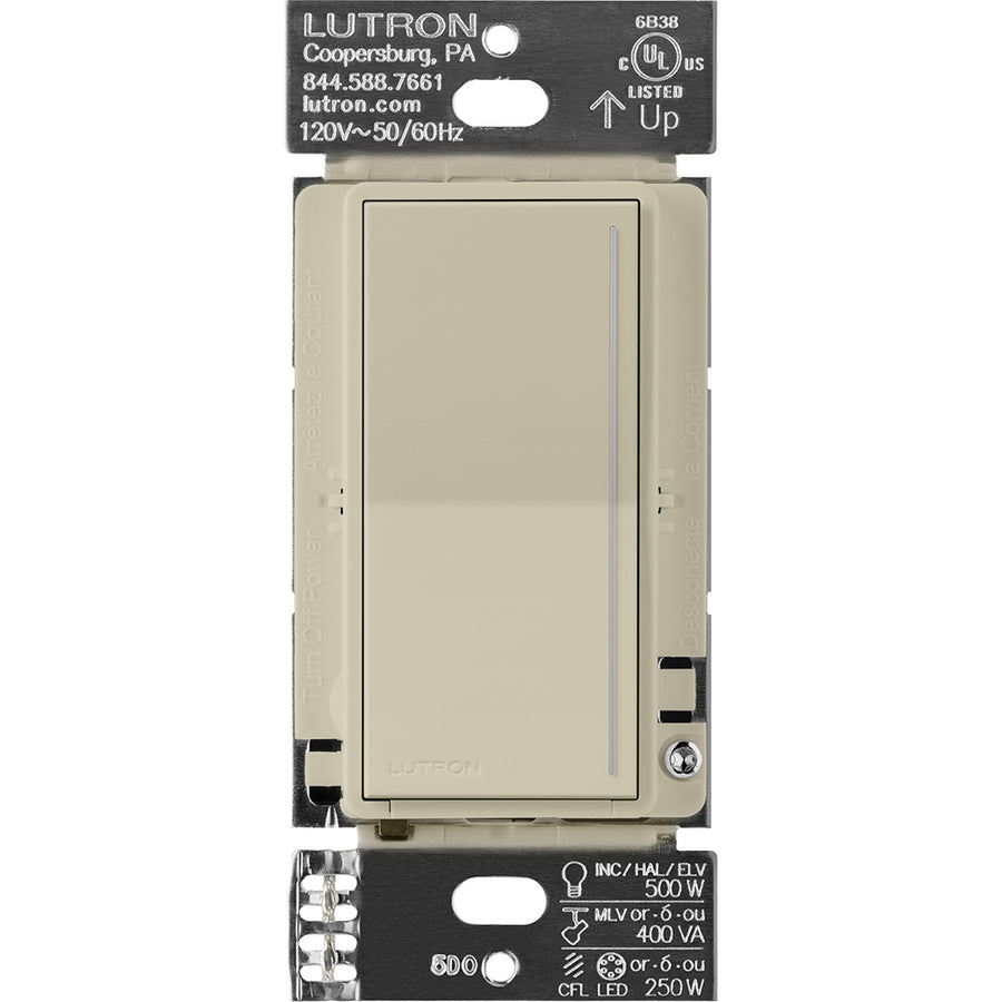 Lutron Sunnata RF Companion Touch Dimmer Switch, Clay, RRST-RD-CY