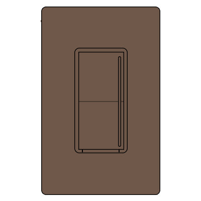 Lutron Sunnata RF PRO LED+ Touch Dimmer Switch, 250W, Clear Connect-Type X, Espresso, RRST-PRO-N-EP