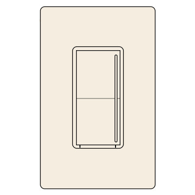 Lutron Sunnata RF PRO LED+ Touch Dimmer Switch, 250W, Clear Connect-Type X, Light Almond, RRST-PRO-N-LA