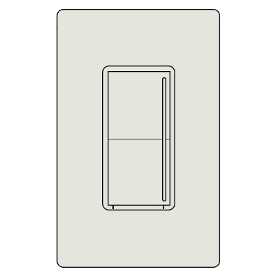 Lutron Sunnata RF PRO LED+ Touch Dimmer Switch, 250W, Clear Connect-Type X, Lunar Gray, RRST-PRO-N-LG