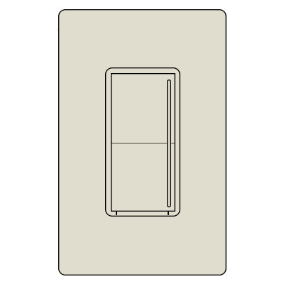 Lutron RadioRA 3 Sunnata RF PRO LED+ Touch Dimmer Switch, 250W, Pumice, RRST-PRO-N-PM