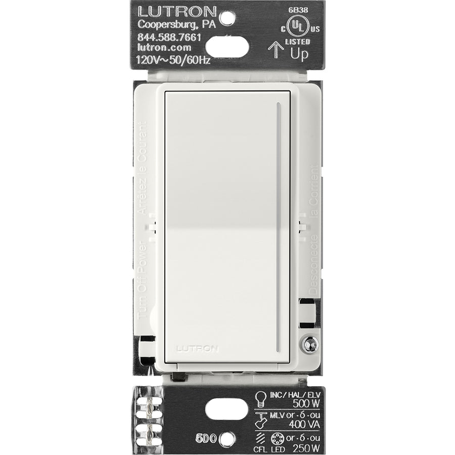 Lutron RadioRA 3 Sunnata RF Companion Touch Dimmer Switch, Architectural White, RRST-RD-RW
