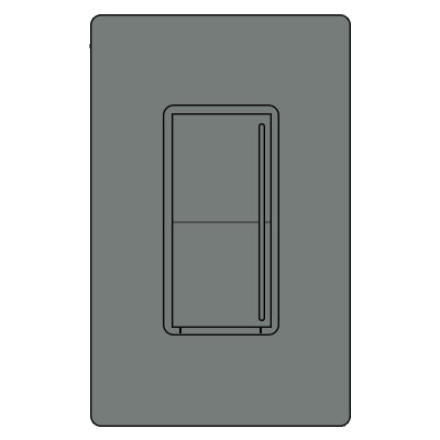 Lutron RadioRA 3 Sunnata RF PRO LED+ Touch Dimmer Switch, 250W, Slate, RRST-PRO-N-SL