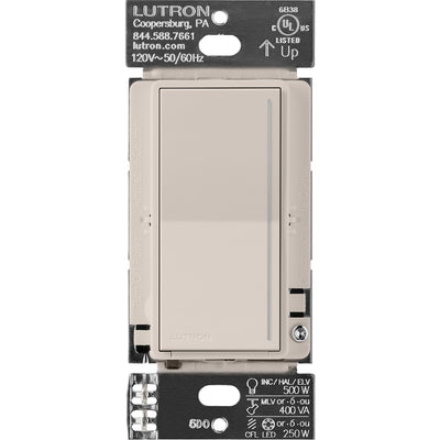 Lutron RadioRA 3 Sunnata RF Companion Touch Dimmer Switch, Taupe, RRST-RD-TP