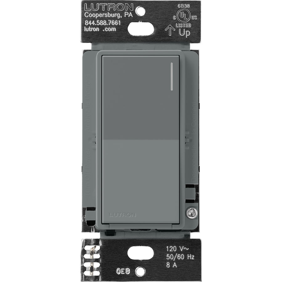 Lutron RadioRA 3 Sunnata RF Companion Switch, Slate, RRST-RS-SL