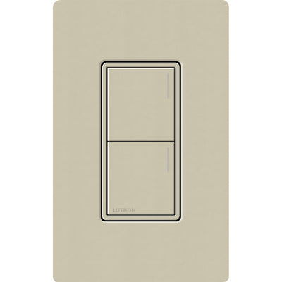 Lutron RadioRA 3 Sunnata RF 2-Button Keypad, 120-277V, Clay, RRST-W2B-CY