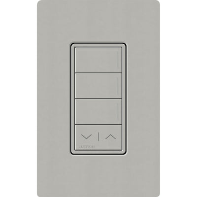 Lutron RadioRA 3 Sunnata RF 3-Button Keypad, Raise/Lower, 120-277V, Pebble, RRST-W3RL-PB