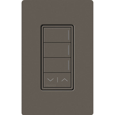 Lutron RadioRA 3 Sunnata RF 3-Button Keypad with Raise/Lower, 120-277V, Truffle, RRST-W3RL-TF