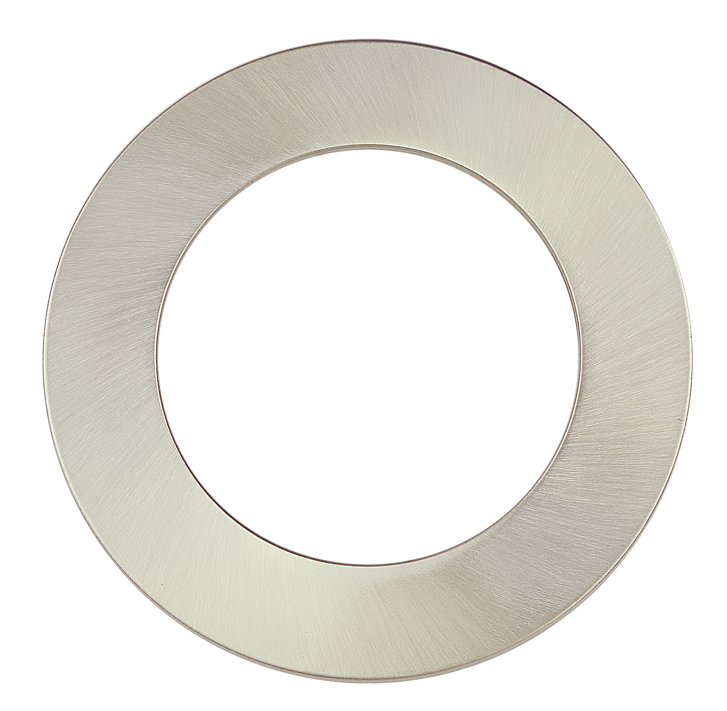 Westgate Lighting  4 Inch Round Trim For Rsl4 Series. Brushed Nickel  RSL4-TRM-BN