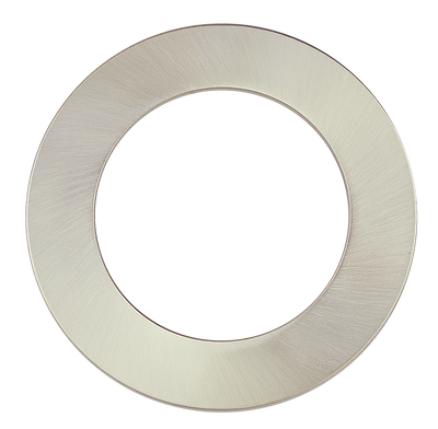 Westgate Mfg RSL4 4 In. Round Trim, Brushed Nickel, RSL4-TRM-BN