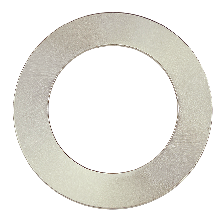 Westgate Mfg RSL4 4 In. Round Trim, Brushed Nickel, RSL4-TRM-BN