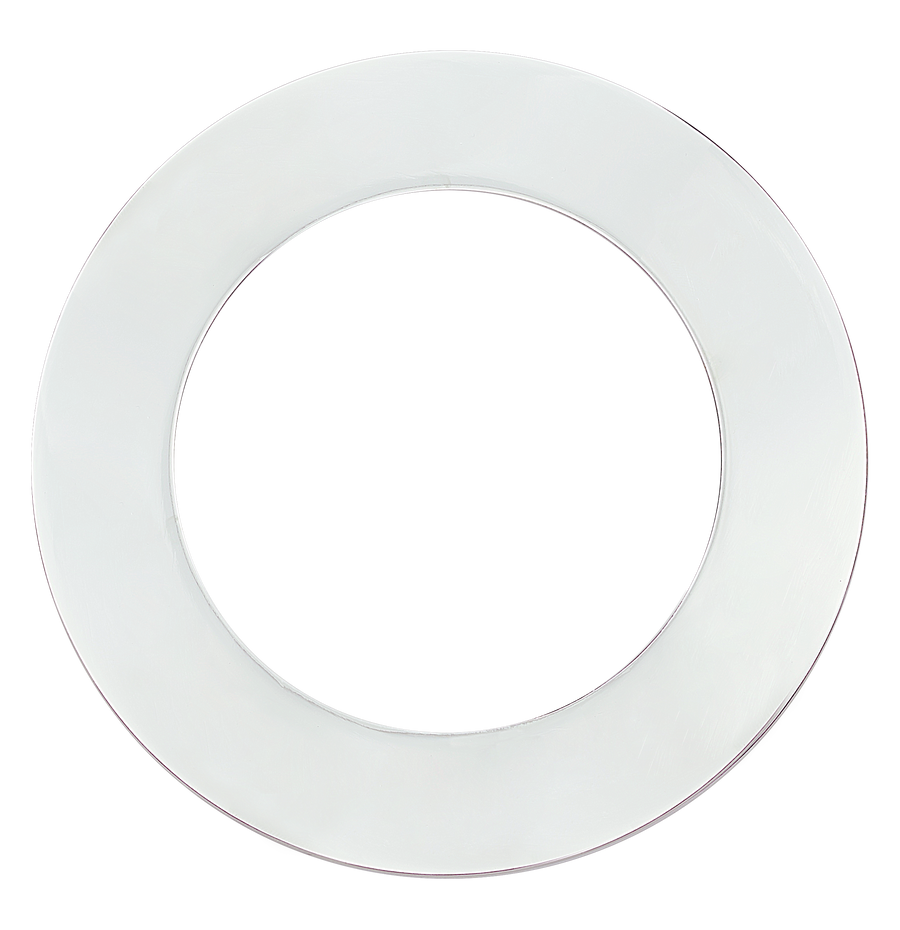 Westgate Mfg RSL4 4 In. Round Trim, Chrome, RSL4-TRM-CH
