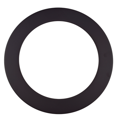Westgate Mfg RSL6 6 In. Round Trim, Black, RSL6-TRM-BK
