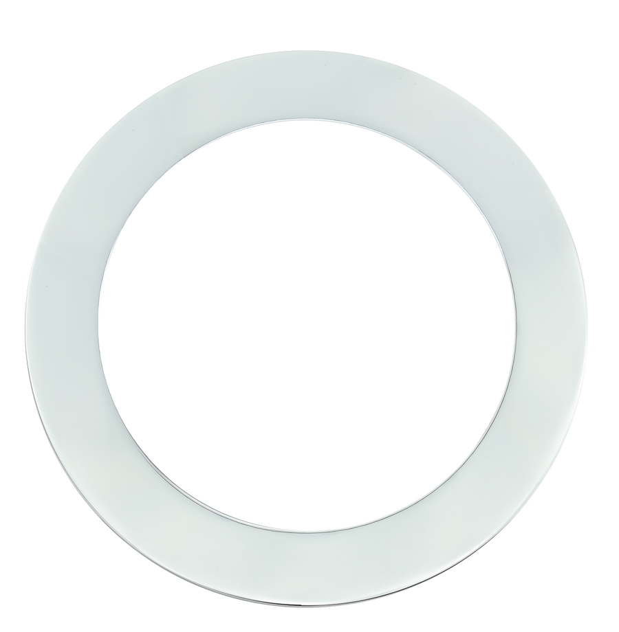 Westgate Mfg RSL6 Round Trim, 6 In., Chrome, RSL6-TRM-CH