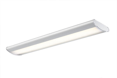 Westgate Mfg SCLT Parabolic Suspended Downlight, 40W, 3500K, 0-10V Dimmable, White, SCLT-4FT-40W-35K-D