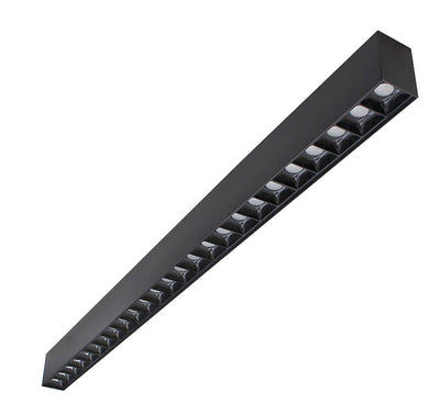 Westgate Mfg SCO Micro Optic Linear Light, 4 Ft., 40W, CCT Selectable, 0-10V, Black, SCO-4FT-40W-MCT-BB