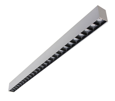 Westgate Mfg SCO Micro Optic Linear Light, 4 Ft., 40W, CCT Selectable, 0-10V, White / Black, SCO-4FT-40W-MCT-WB