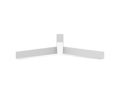 Westgate Mfg SCX 2-Foot Y Fixture, 60W, CCT Selectable, 0-10V Dimmable, White, SCX-Y2FT-60W-MCT4-D
