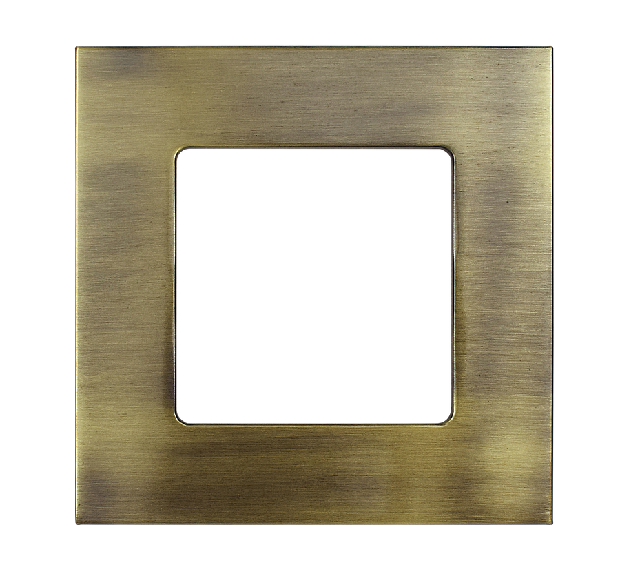 Westgate Mfg SSL4 Trim Ring, 4 In. Square, Bronze, SSL4-TRM-BZ