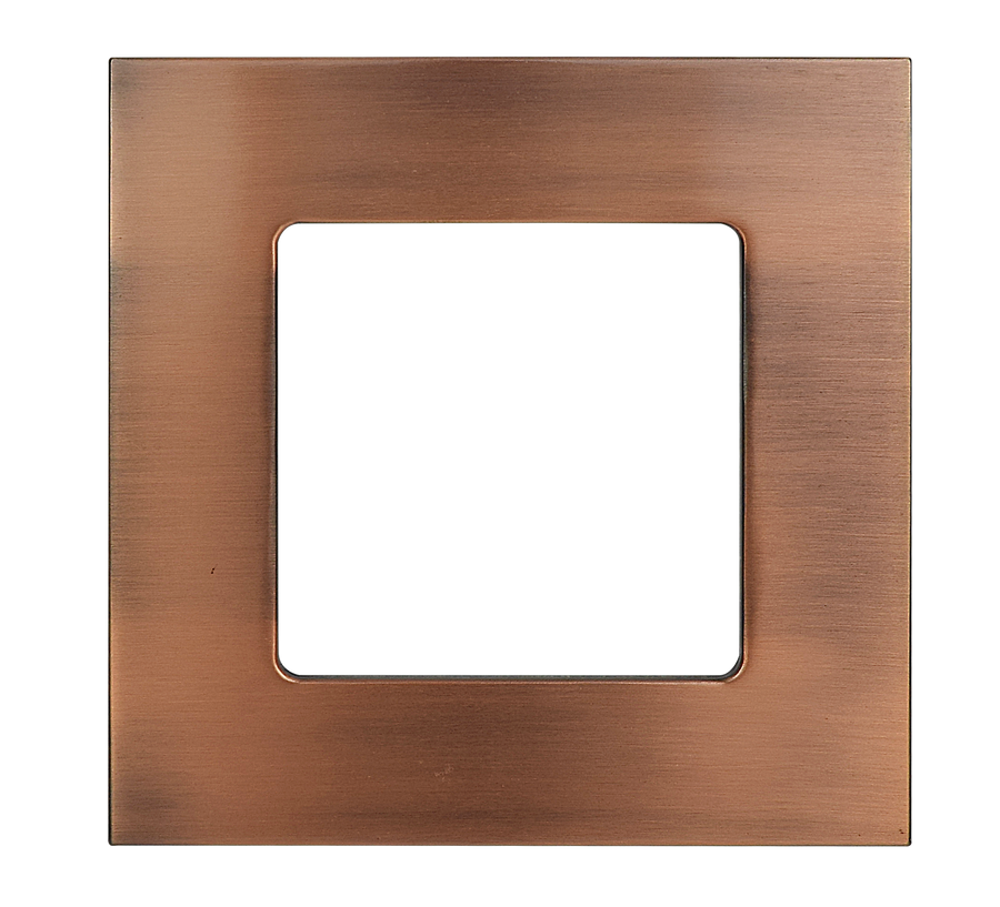Westgate Mfg SSL4 4 In. Square Trim, Copper, SSL4-TRM-CU