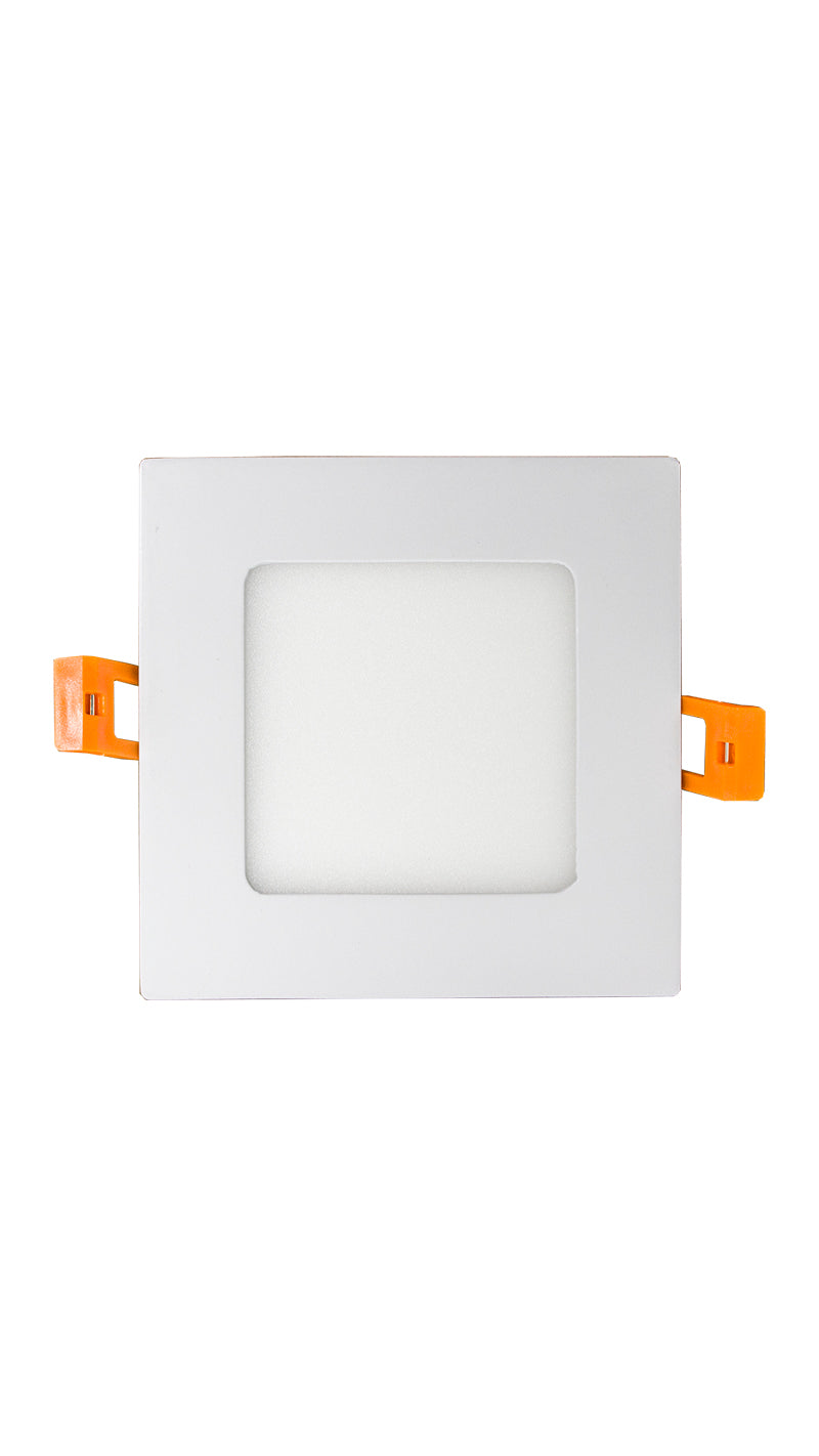 Westgate Lighting   4In Square Slim Light With Butterfly Springs 9W 120V 27/30/35/40/50K  SSLRB4-MCT5