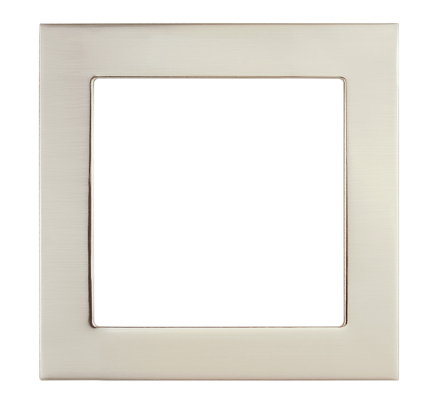 Westgate Lighting  6 Inch Square Trim For Ssl6 Series. Brushed Nickel  SSL6-TRM-BN